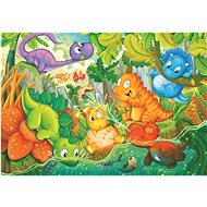 CLEMENTONI Happy Dinosaur Oasis MAXI 24 pieces - Jigsaw Puzzle