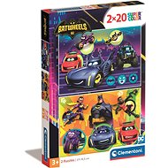 CLEMENTONI Batwheels 2x20 pieces - Jigsaw Puzzle