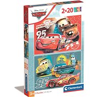 CLEMENTONI Cars 2 × 20 pieces - Jigsaw Puzzle