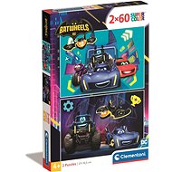 CLEMENTONI Batwheels 2 × 60 pieces - Jigsaw Puzzle