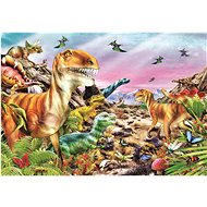 CLEMENTONI Dinosaur Land 104 pieces - Jigsaw Puzzle