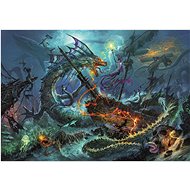 CLEMENTONI Underwater Battle 3000 pieces - Jigsaw Puzzle