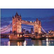 CLEMENTONI Tower Bridge at night 1000 pieces - Jigsaw Puzzle