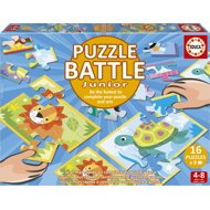 Educa Puzzle Battle Animals 16 × 9 pieces - Jigsaw Puzzle