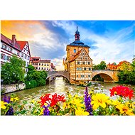 ENJOY Puzzle Old Town Bamberg, Germany 1000 pieces - Jigsaw Puzzle