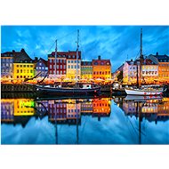 ENJOY Puzzle Old Copenhagen Harbour 1000 pieces - Jigsaw Puzzle