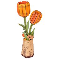 RoboTime Orange Tulip - 3D Puzzle