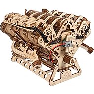 UGEARS 3D puzzle Engine V8, 776 pieces - 3D Puzzle