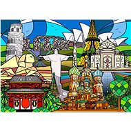 ENJOY Puzzle World Monuments 1000 pieces - Jigsaw Puzzle