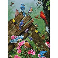 COBBLE HILL Forest Birds Puzzle 1000 pieces - Jigsaw Puzzle