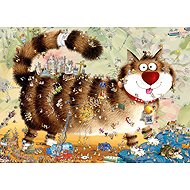 HEYE Puzzle On the cat 1000 pieces - Jigsaw Puzzle