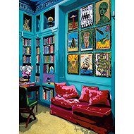 HEYE Puzzle Room with red sofa 1000 pieces - Jigsaw Puzzle
