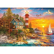 GIBSONS Island Lighthouse Puzzle 500 pieces - Jigsaw Puzzle
