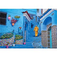 Clementoni Blue Street in Chefchaouen 500 Pieces - Jigsaw Puzzle