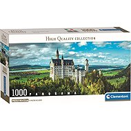 Clementoni Panoramic Neuschwanstein Castle 1000 Pieces - Jigsaw Puzzle