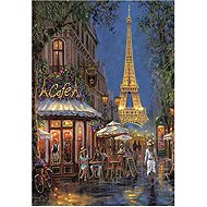 Clementoni Paris - Café by the Eiffel Tower 500 pieces - Jigsaw Puzzle