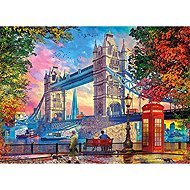 GIBSONS Puzzle Sky over Tower Bridge 1000 pieces - Jigsaw Puzzle