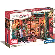 Clementoni Christmas Collection: the Old Christmas Shop 500 pieces - Jigsaw Puzzle