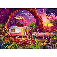Schmidt Camping in the desert 1000 pieces - Jigsaw Puzzle