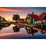 Clementoni Historical Village Zaanse Schans 1500 pieces - Jigsaw Puzzle