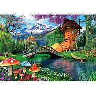Clementoni Home in the old shoe 500 pieces - Jigsaw Puzzle