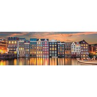 Clementoni Panoramic Morning in Amsterdam 1000 pieces - Jigsaw Puzzle