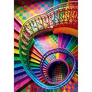 Clementoni colourboom: Staircase 500 pieces - Jigsaw Puzzle