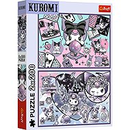 TREFL Puzzle Kuromi mischief 2 × 200 pieces - Jigsaw Puzzle