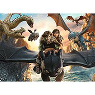 TREFL Puzzle How to Train Your Dragon: Toothless and Friends 200 pieces - Jigsaw Puzzle