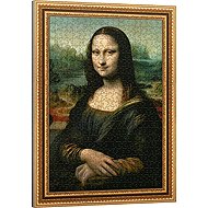 TREFL Art Frame Puzzle Mona Lisa 500 pieces with frame - Jigsaw Puzzle