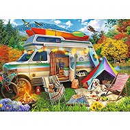 TREFL Puzzle Premium Plus Tea Time: Caravan 500 pieces - Jigsaw Puzzle