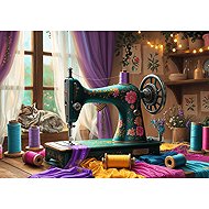 TREFL Puzzle My sewing workshop 1000 pieces - Jigsaw Puzzle