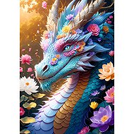 TREFL Puzzle colourful Dragon 1000 pieces - Jigsaw Puzzle