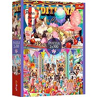 Trefl Hairy Friends 2 × 500 pieces - Jigsaw Puzzle