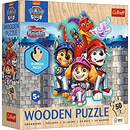 Trefl Wooden puzzle Tlapková patrola: Rescue Knights 50 pieces - Jigsaw Puzzle