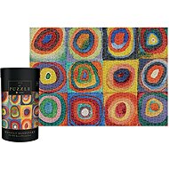 Interdruk Art 12: colour Study: Squares with Concentric Circles 1000 pieces - Jigsaw Puzzle