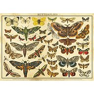 Interdruk Vintage Nature: Butterflies 2000 pieces - Jigsaw Puzzle