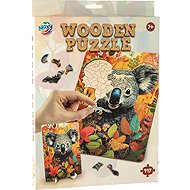 Moxy Koala 117 dílků se stojánkem - Wooden Puzzle