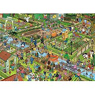 JUMBO JvH Vegetable Garden 1000 pieces - Jigsaw Puzzle