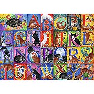 TREFL Cat Alphabet Puzzle 500 pieces - Jigsaw Puzzle