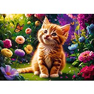 TREFL Puzzle Charming kitten 500 pieces - Jigsaw Puzzle