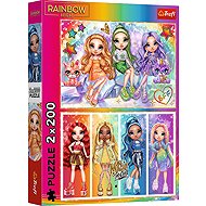 TREFL Puzzle Rainbow High 2 × 200 pieces - Jigsaw Puzzle