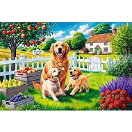 TREFL Puzzle EasyPiece: Dogs in the Country 300 pieces - Jigsaw Puzzle