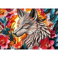 TREFL Puzzle Paper Art: Wolf 1000 pieces - Jigsaw Puzzle