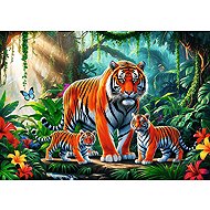 TREFL Tiger Habits Puzzle 200 pieces - Jigsaw Puzzle