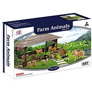 Rappa Shelter for Horses and Animals with Accessories and Keepers - Figure and Accessory Set