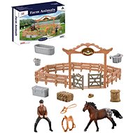 Rappa Horse Corral with Rider and Accessories - Figure Accessories