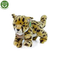Plush Eco-friendly Cheetah Cub Standing with Mouldable Limbs 22cm - Soft Toy