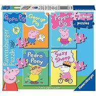 Ravensburger Puzzle 069606 My First Peppa Pig Puzzle 2/3/4/5 pieces - Jigsaw