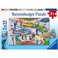 Ravensburger Puzzle 075782 Rescue in Action 2x12 pieces - Jigsaw Puzzle